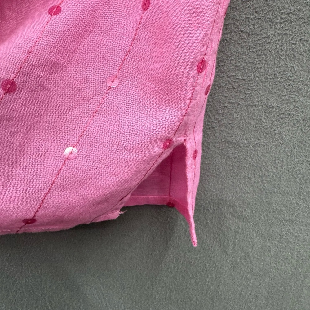 Quacker Factory Women’s Large Top Button Up Shirt… - image 6